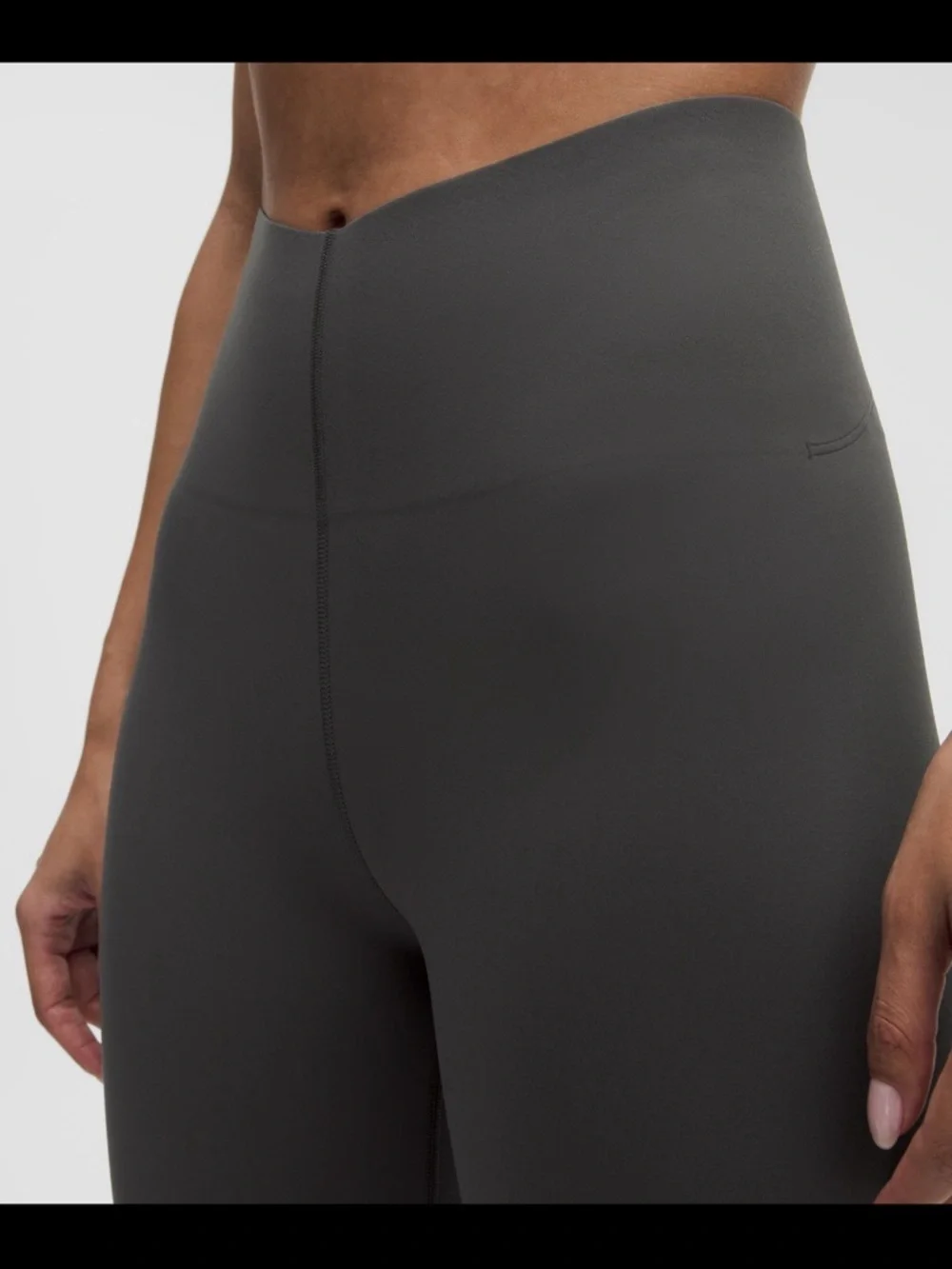 Lululemon glow up leggings, size 4, Charcoal, NWT